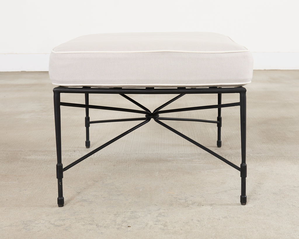 Janus et Cie Amalfi Lounge Chair and Ottoman After Papperzini