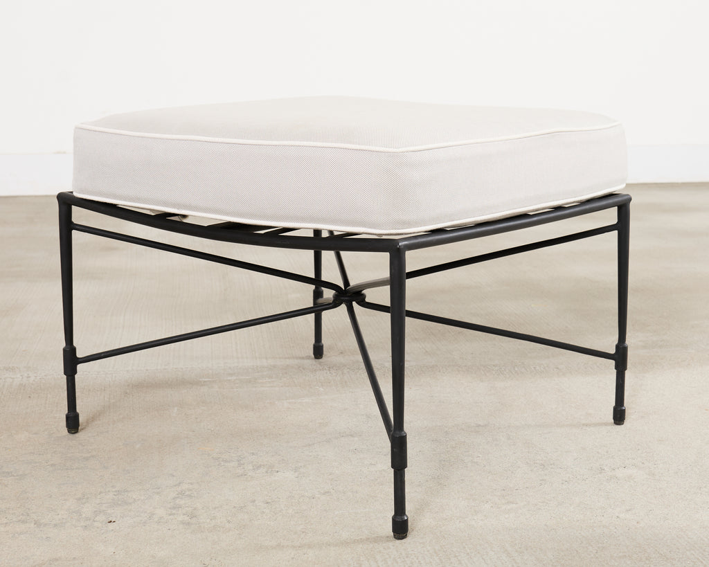 Janus et Cie Amalfi Lounge Chair and Ottoman After Papperzini