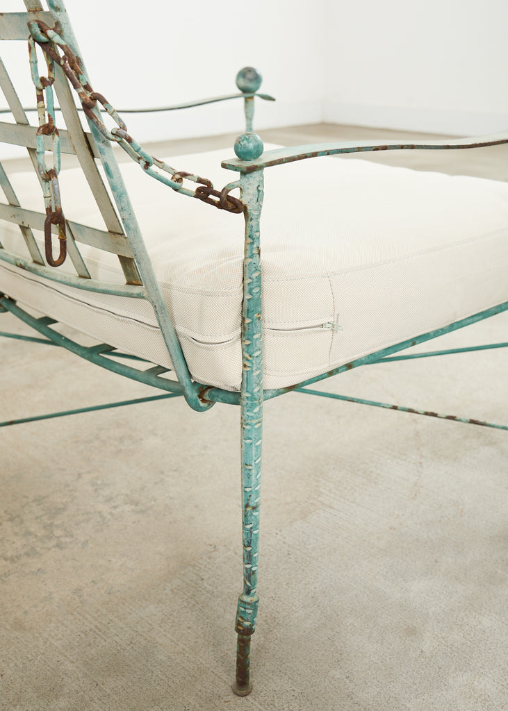 Pair of Mario Papperzini for Salterini Garden Lounge Chairs