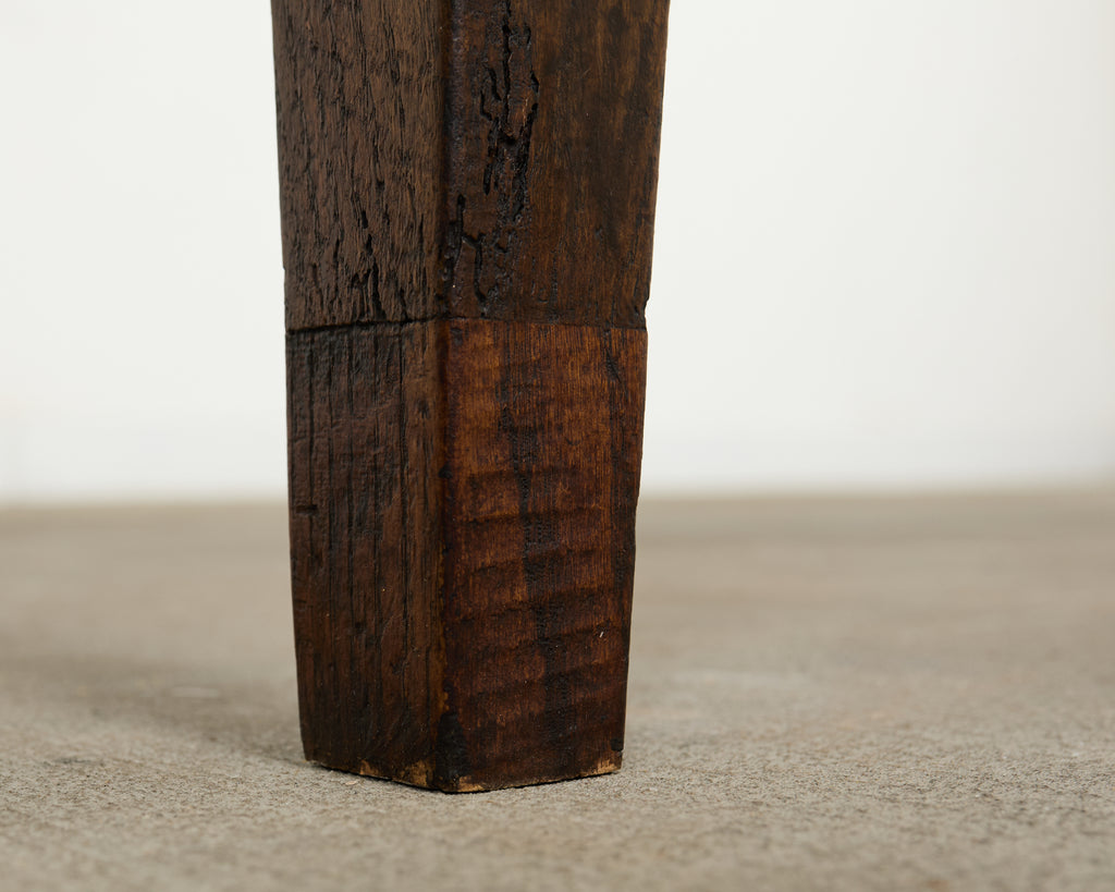 19th Century Country French Provincial Walnut Farmhouse Dining Table