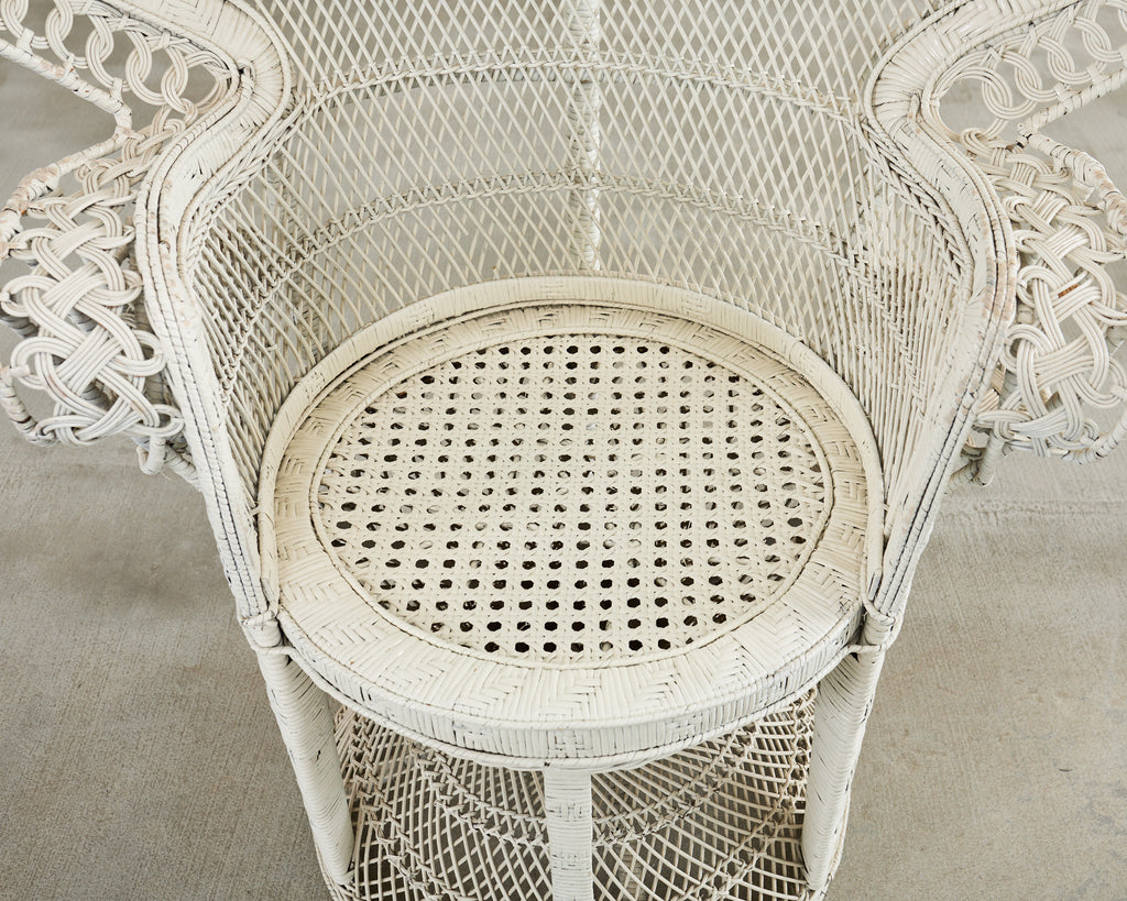 1970s Emmanuelle Peacock Chair