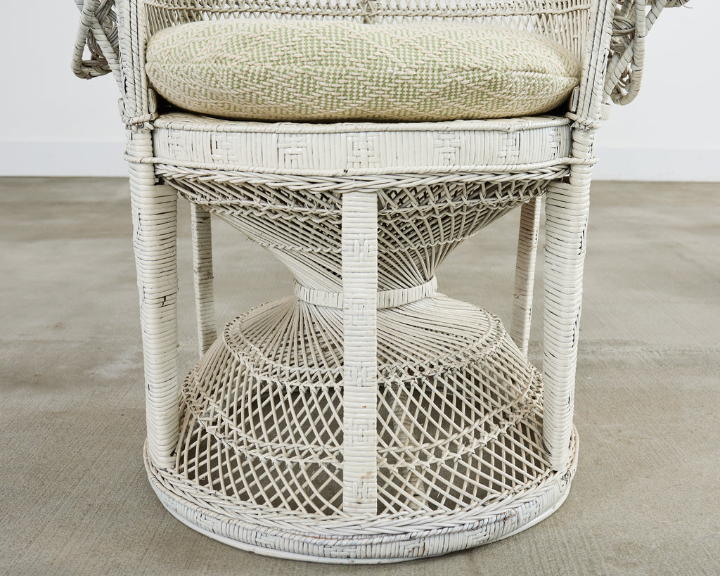 1970s Emmanuelle Peacock Chair