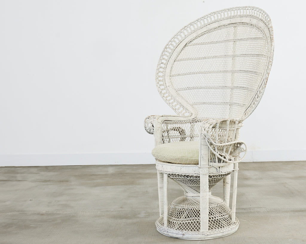 1970s Emmanuelle Peacock Chair