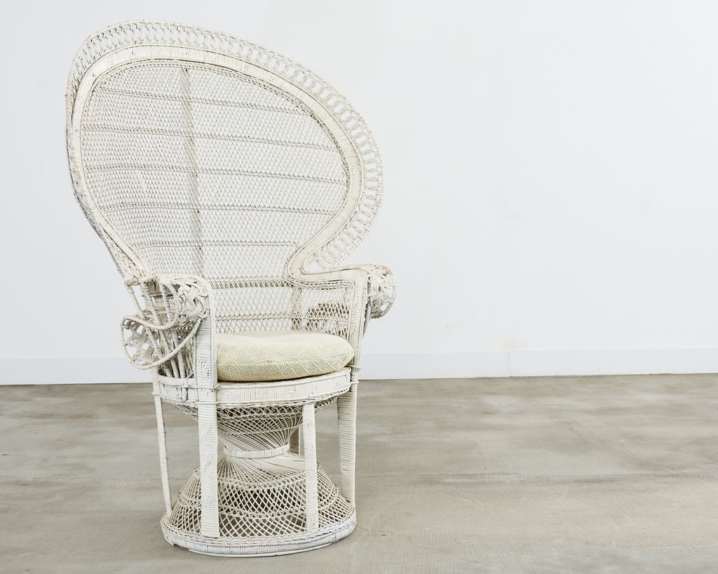 1970s Emmanuelle Peacock Chair