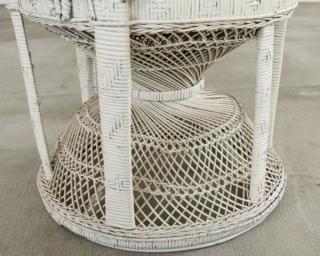 1970s Emmanuelle Peacock Chair