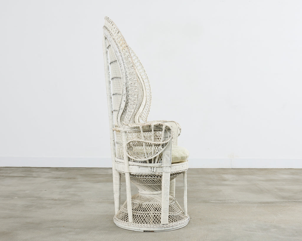 1970s Emmanuelle Peacock Chair