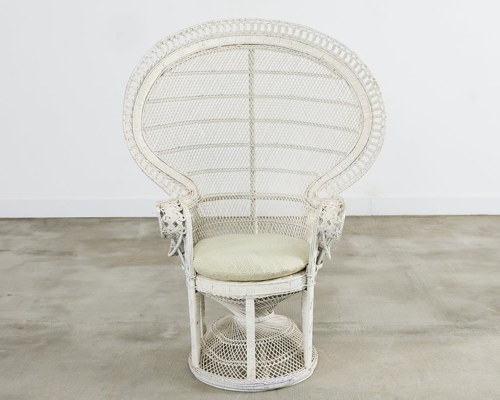 1970s Emmanuelle Peacock Chair