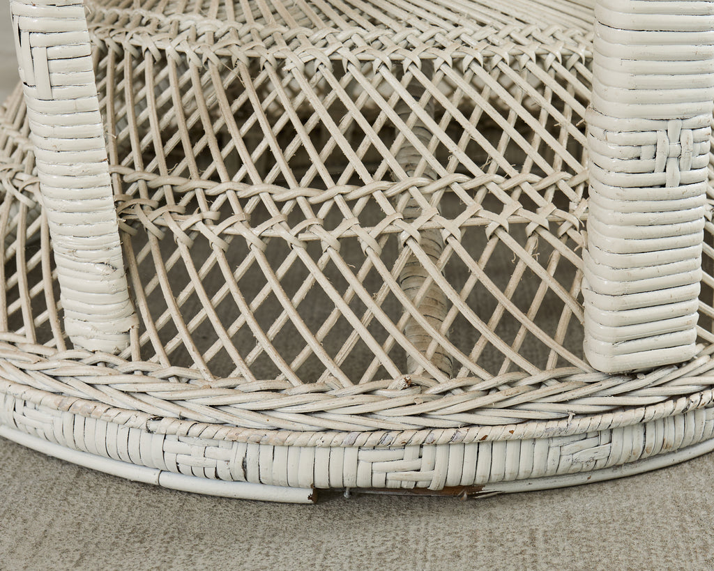 1970s Emmanuelle Peacock Chair