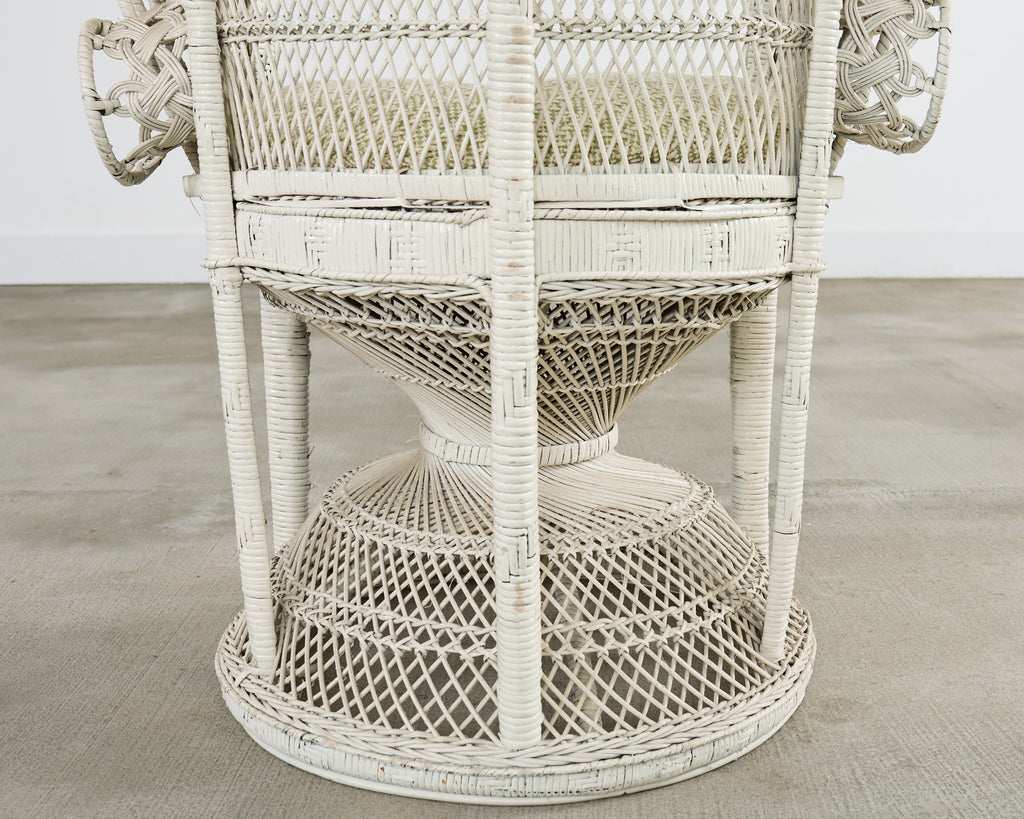 1970s Emmanuelle Peacock Chair