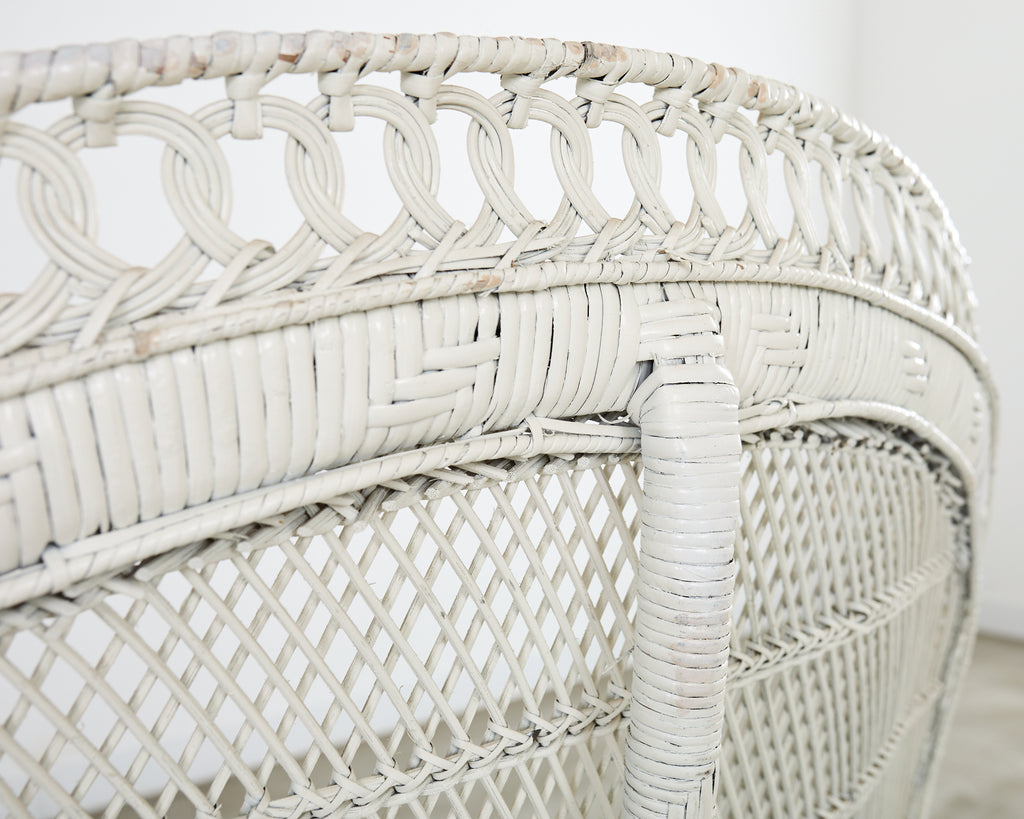 1970s Emmanuelle Peacock Chair