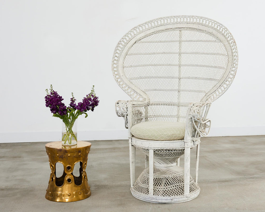 1970s Emmanuelle Peacock Chair