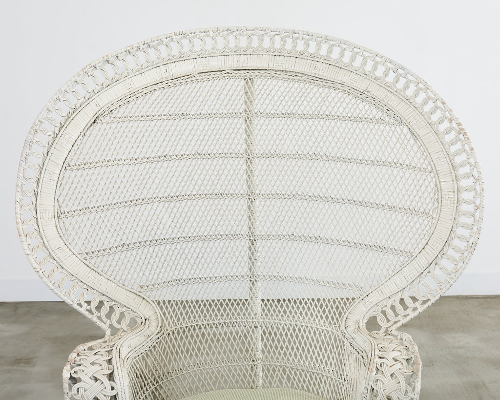 1970s Emmanuelle Peacock Chair