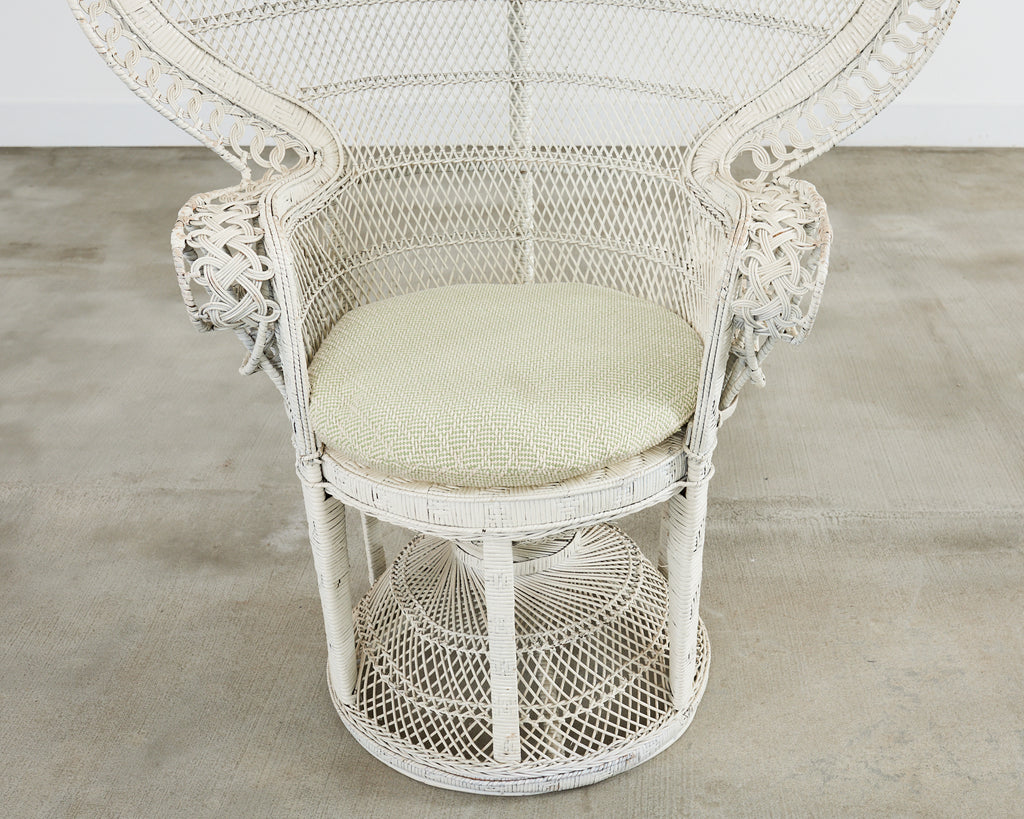 1970s Emmanuelle Peacock Chair