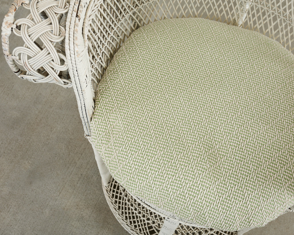 1970s Emmanuelle Peacock Chair