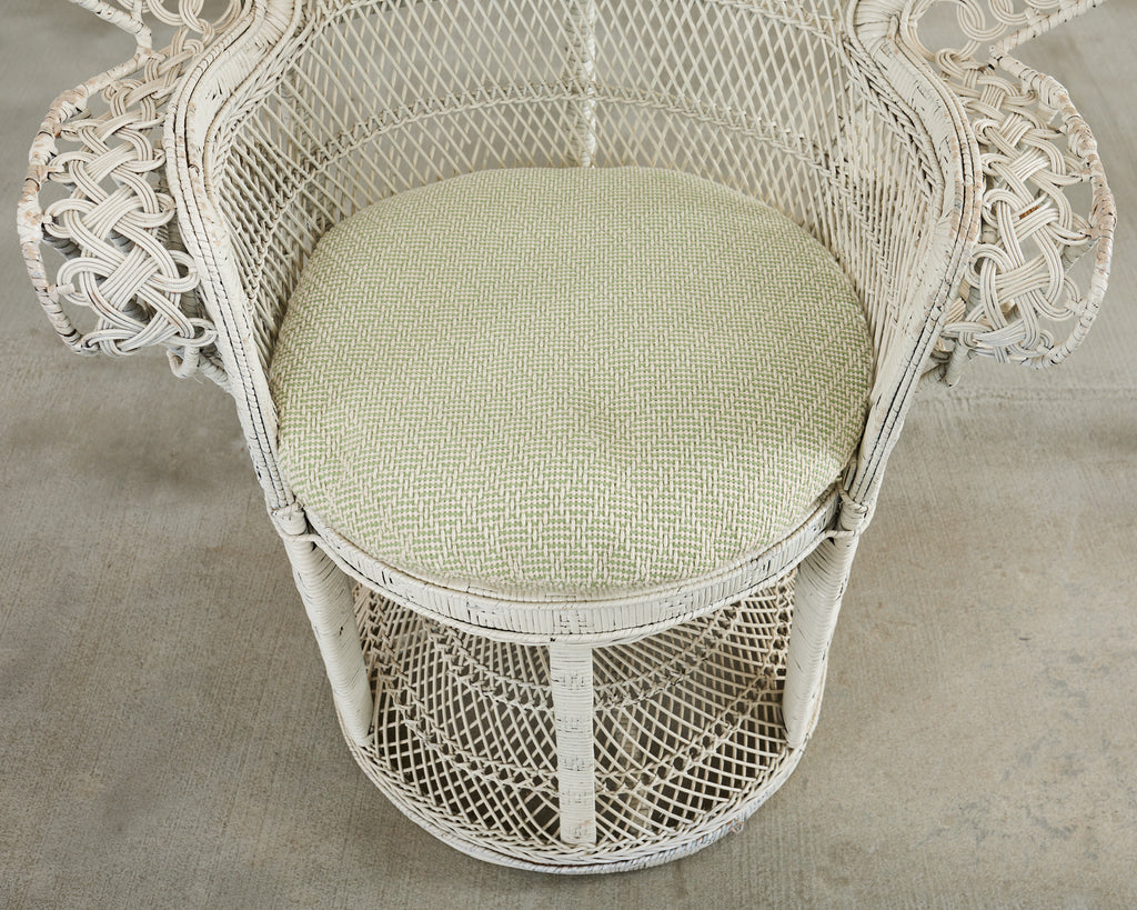 1970s Emmanuelle Peacock Chair