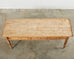 19th Century Country English Provincial Pine Farmhouse Dining Table
