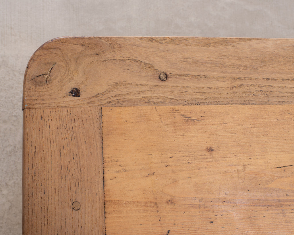 Country French Provincial Bleached Oak Enfilade Sideboard 8 Ft