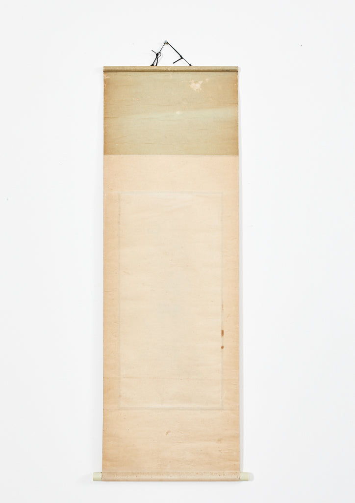 Chinese Hanging Scroll Painting of Camellias Signed Dated