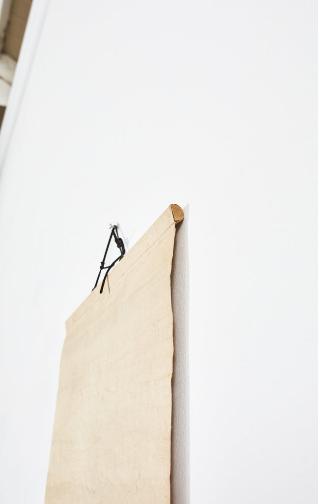 Chinese Hanging Scroll Painting of Camellias Signed Dated