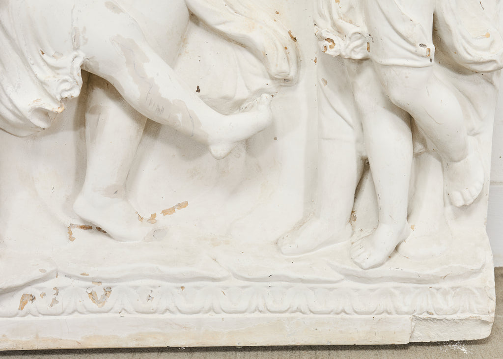 Renaissance Style Plaster Relief Sculpture After Luca della Robbia