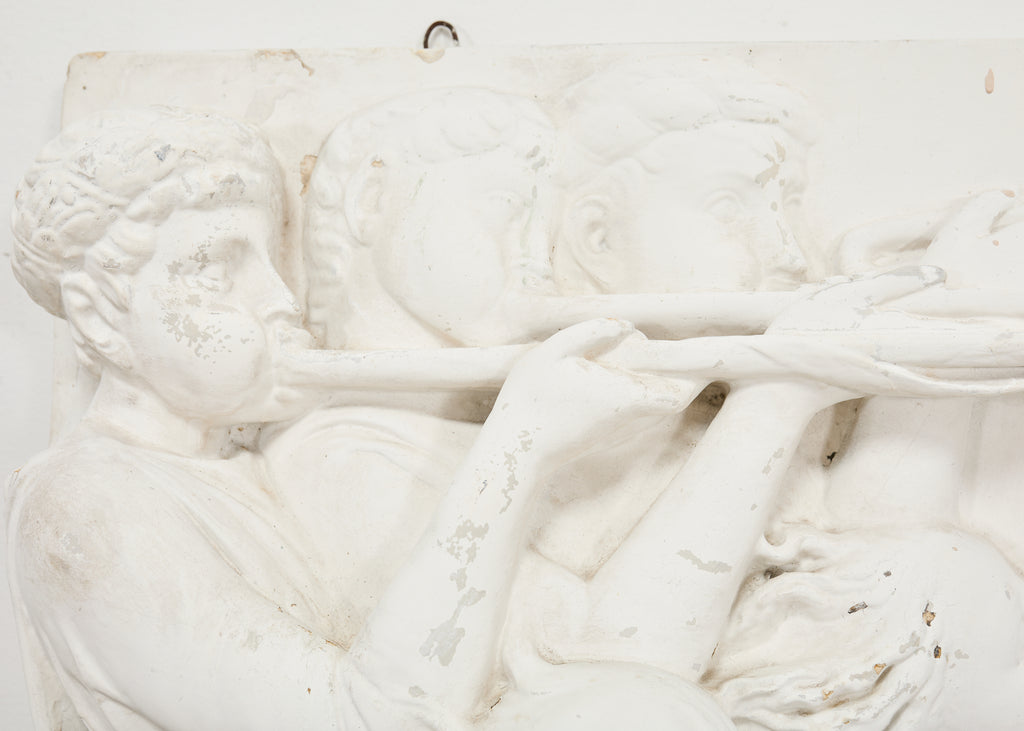 Renaissance Style Plaster Relief Sculpture After Luca della Robbia