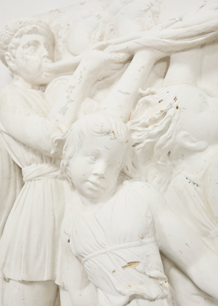 Renaissance Style Plaster Relief Sculpture After Luca della Robbia