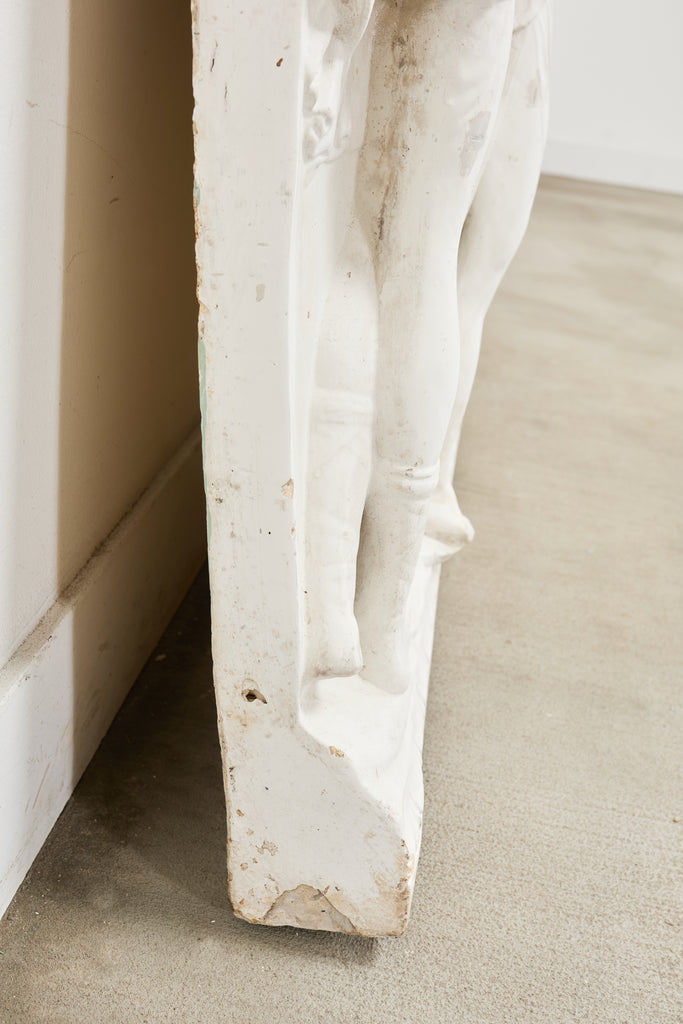 Renaissance Style Plaster Relief Sculpture After Luca della Robbia