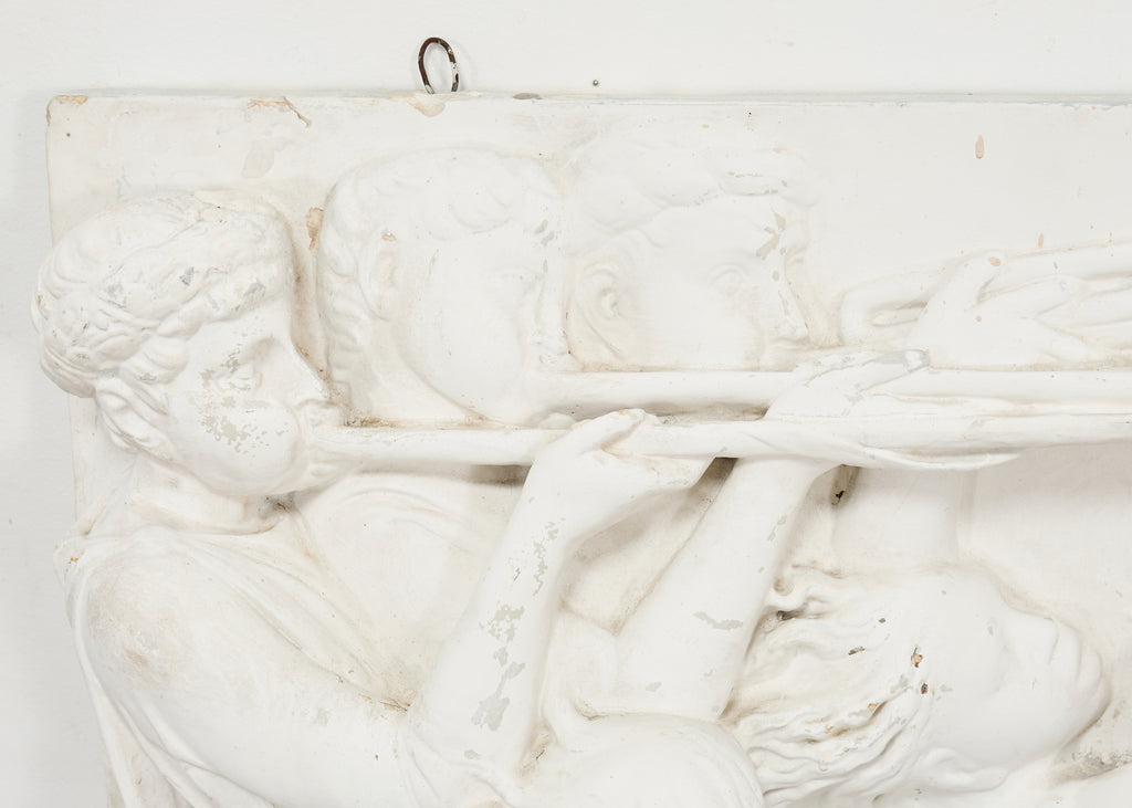 Renaissance Style Plaster Relief Sculpture After Luca della Robbia