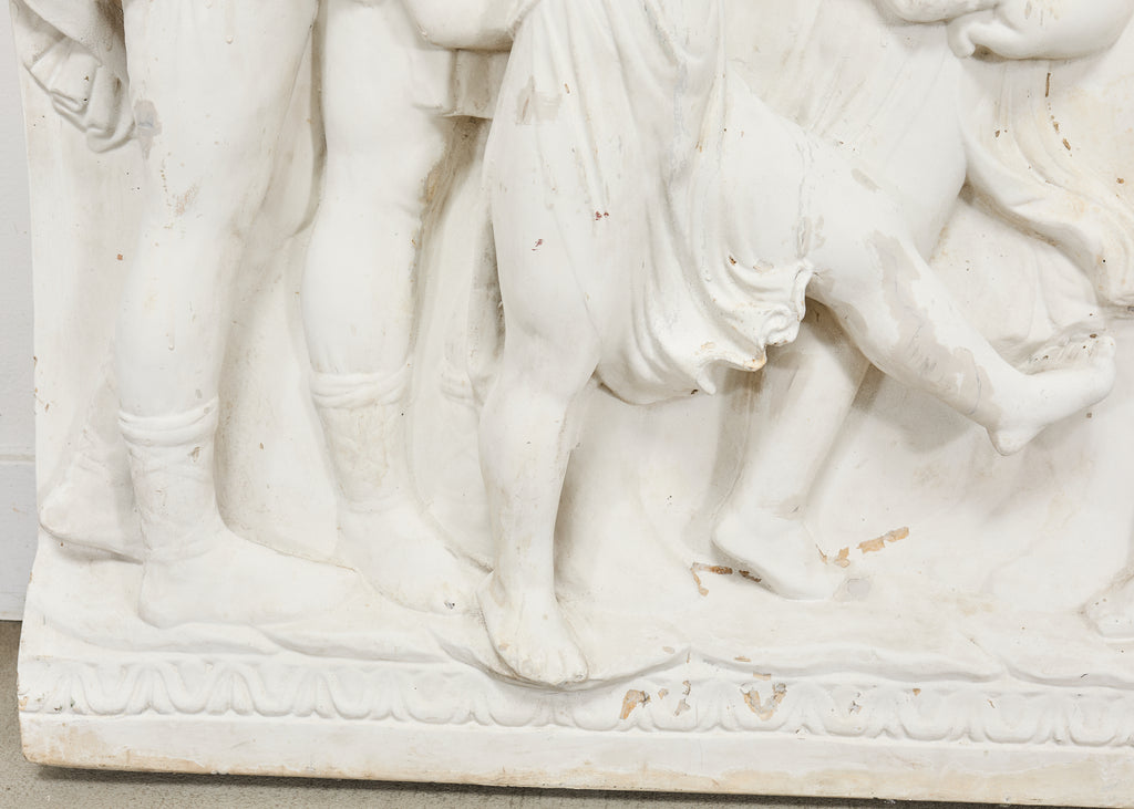 Renaissance Style Plaster Relief Sculpture After Luca della Robbia