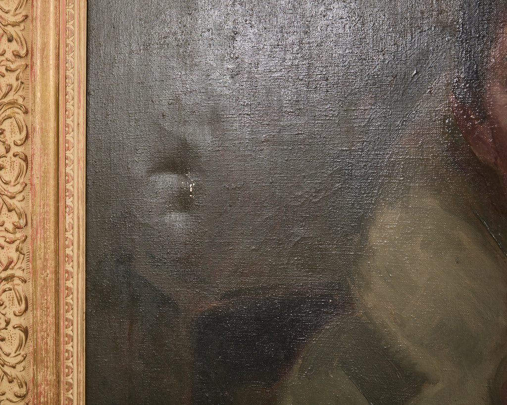 Mid-century Modern Italian School Portrait of a Lady