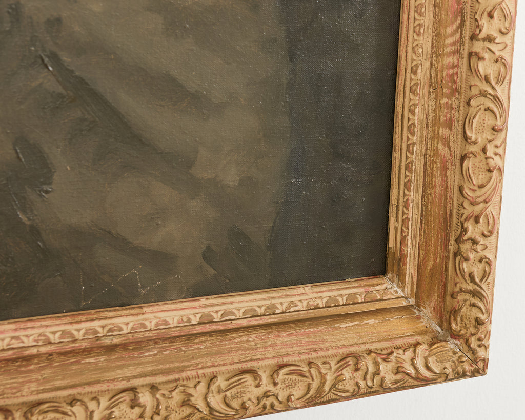 Mid-century Modern Italian School Portrait of a Lady