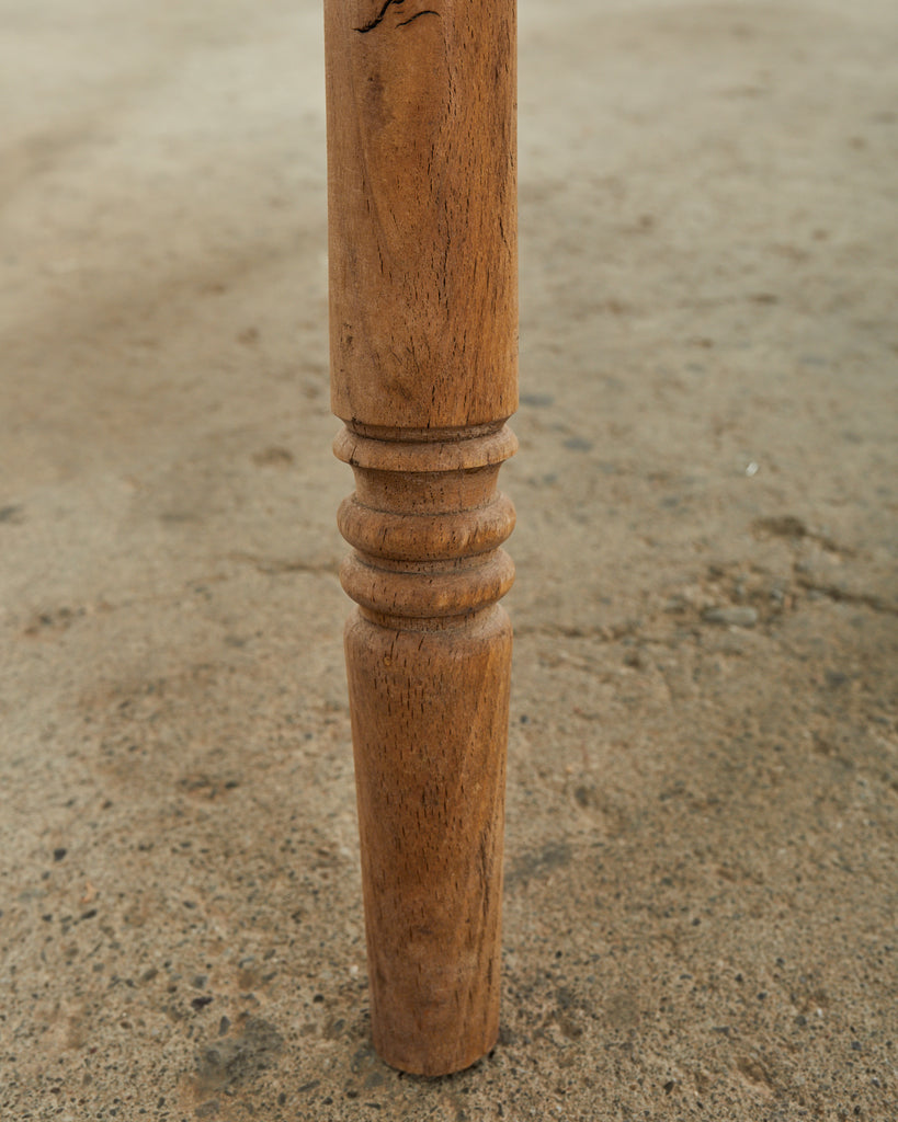 Set of Four 19th Century Primitive Swedish Folk Art Pine Chairs