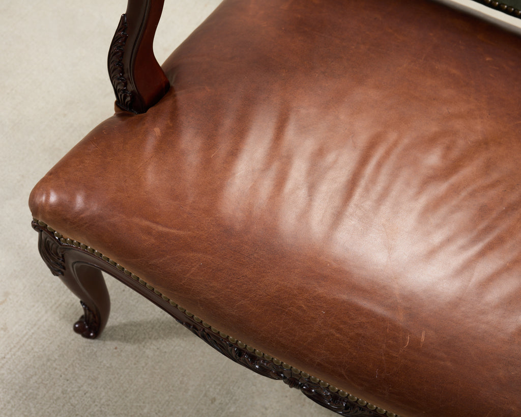 Ralph Lauren Conservatory Garden Wingback Dining Armchair