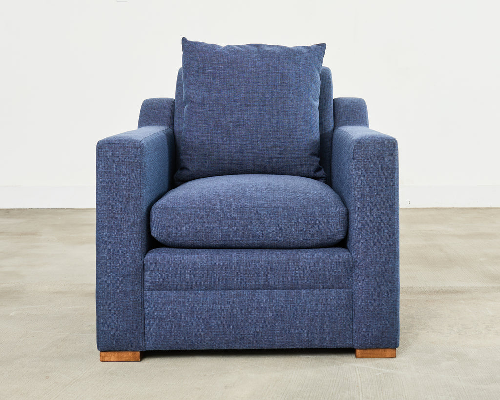 Ralph Lauren Italian Upholstered Raymond Club Chair