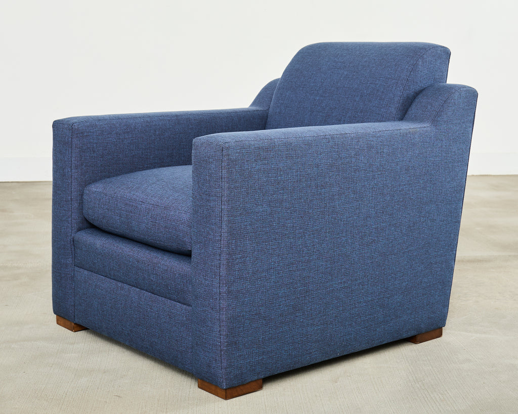 Ralph Lauren Italian Upholstered Raymond Club Chair