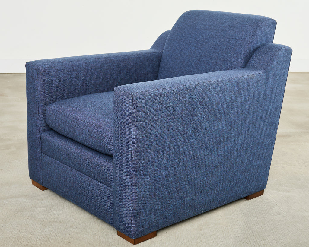Ralph Lauren Italian Upholstered Raymond Club Chair