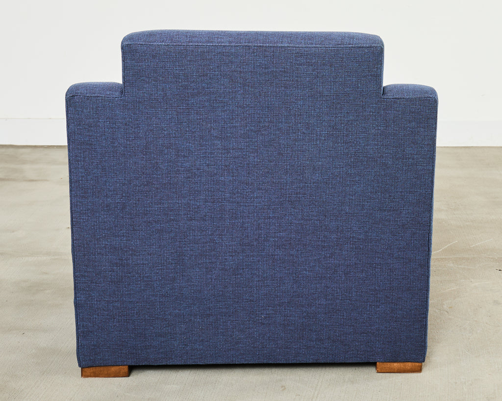 Ralph Lauren Italian Upholstered Raymond Club Chair