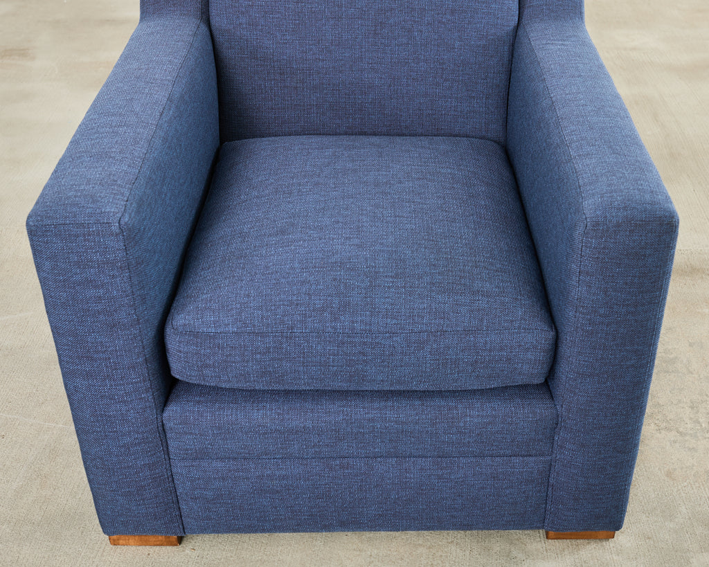 Ralph Lauren Italian Upholstered Raymond Club Chair