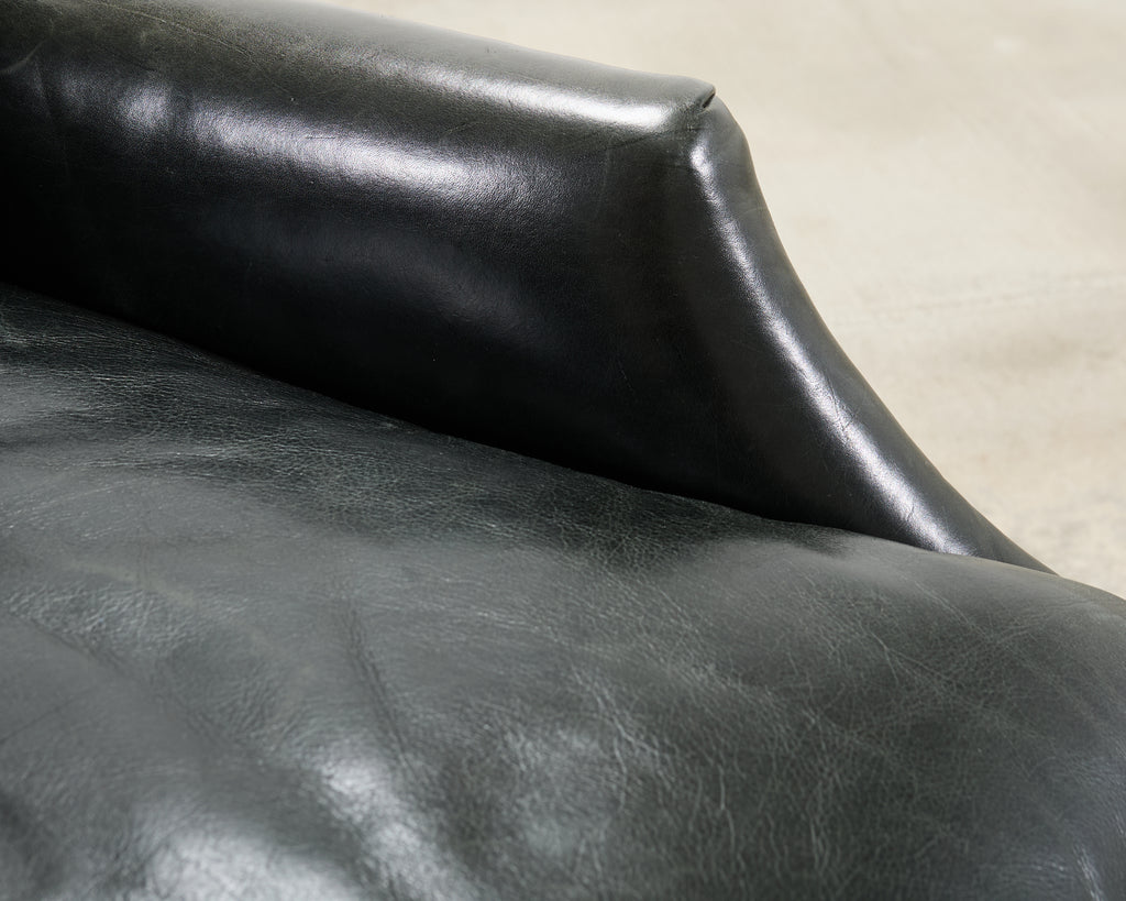 Ralph Lauren Italian Leather Lawson Dining Armchair
