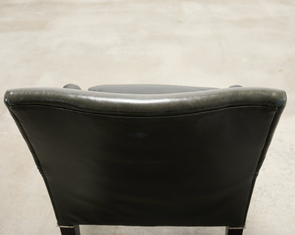 Ralph Lauren Italian Leather Lawson Dining Armchair