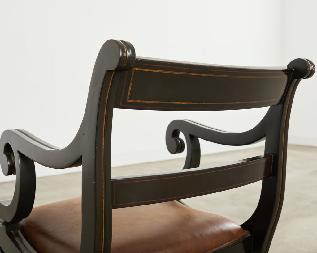 Ralph Lauren English Regency Style Alastair Library Chair