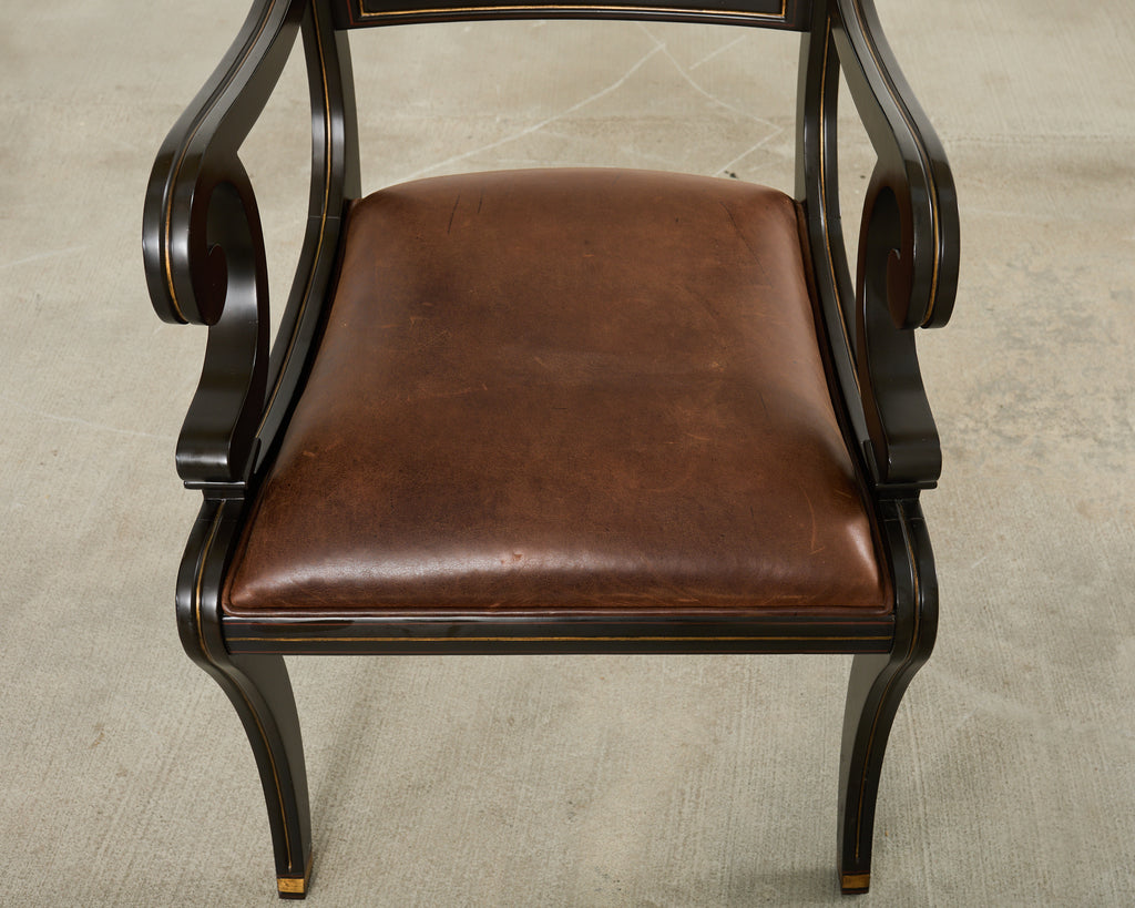 Ralph Lauren English Regency Style Alastair Library Chair