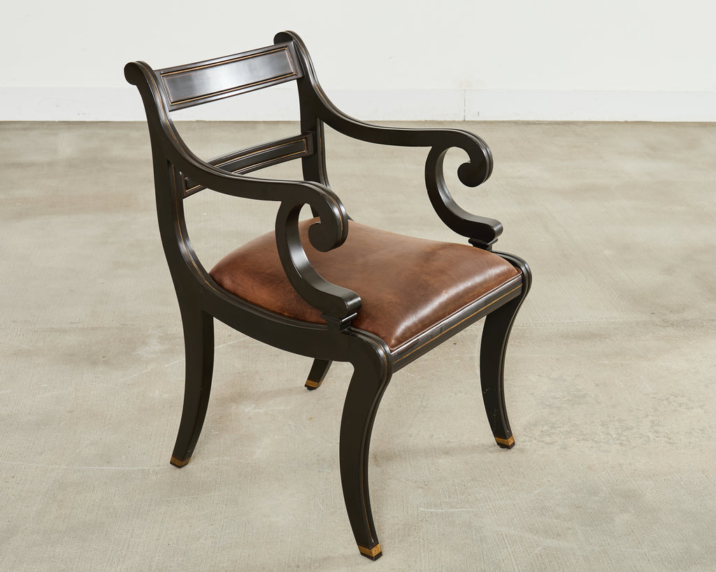 Ralph Lauren English Regency Style Alastair Library Chair