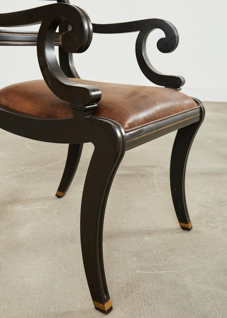 Ralph Lauren English Regency Style Alastair Library Chair