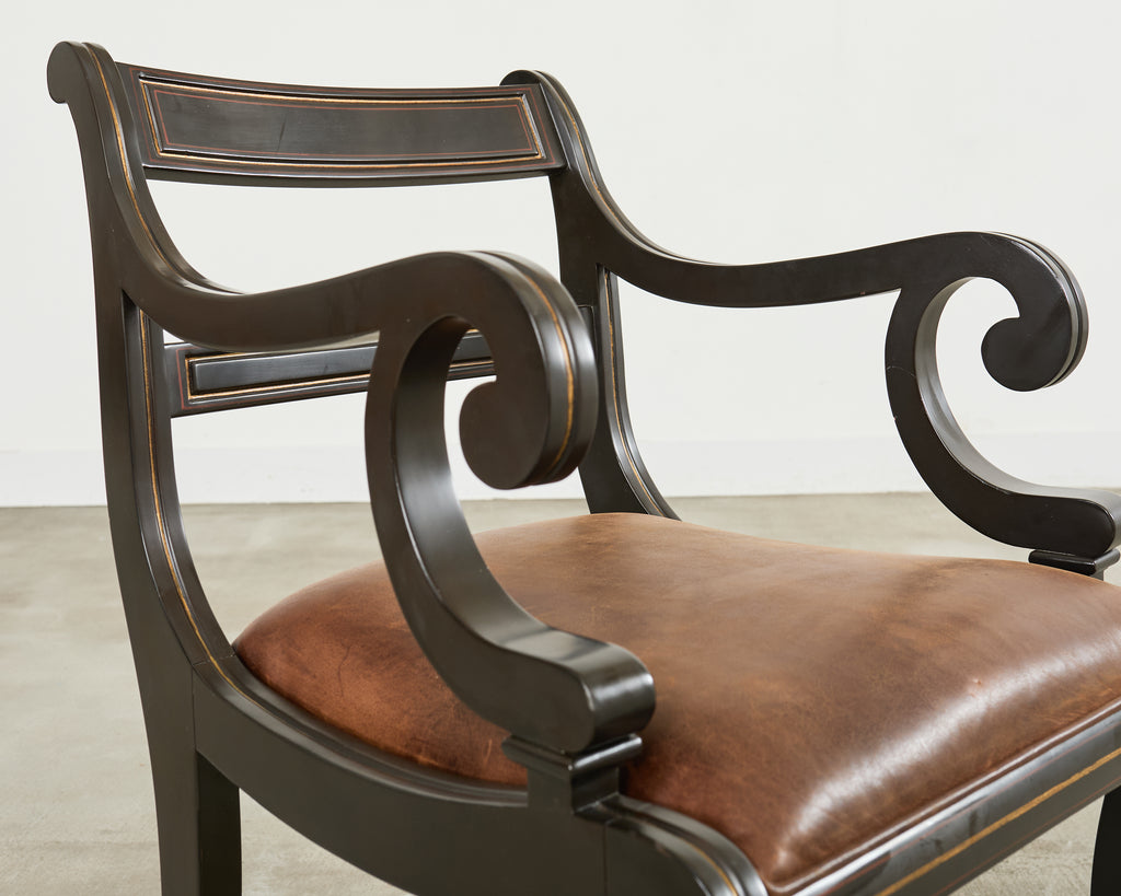 Ralph Lauren English Regency Style Alastair Library Chair