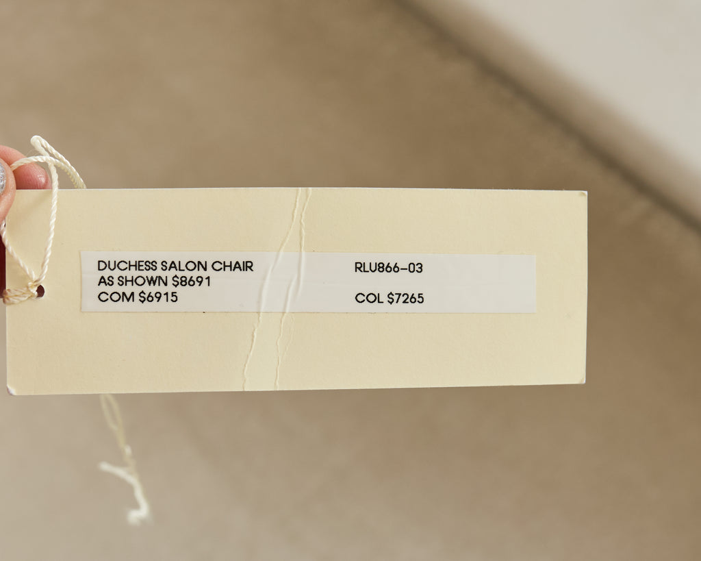 Ralph Lauren Louis XVI Style Duchess Salon Chair