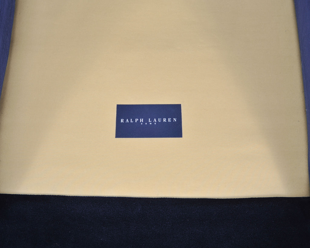 Ralph Lauren English New Bohemian Artist’s Chair in Blue Velvet