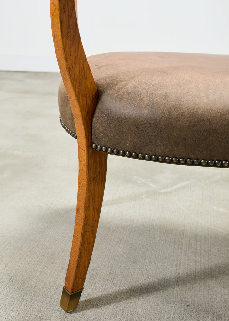 Set of Six Ralph Lauren Hither Hills Studio Dining Armchairs
