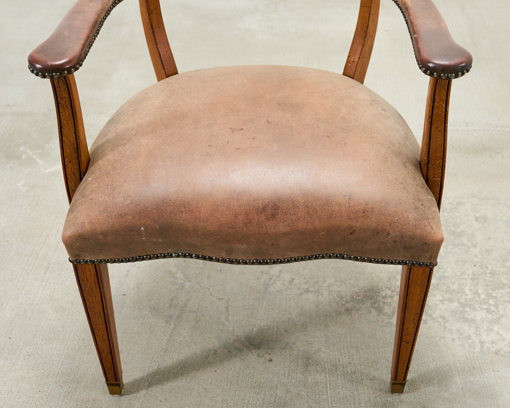 Set of Six Ralph Lauren Hither Hills Studio Dining Armchairs