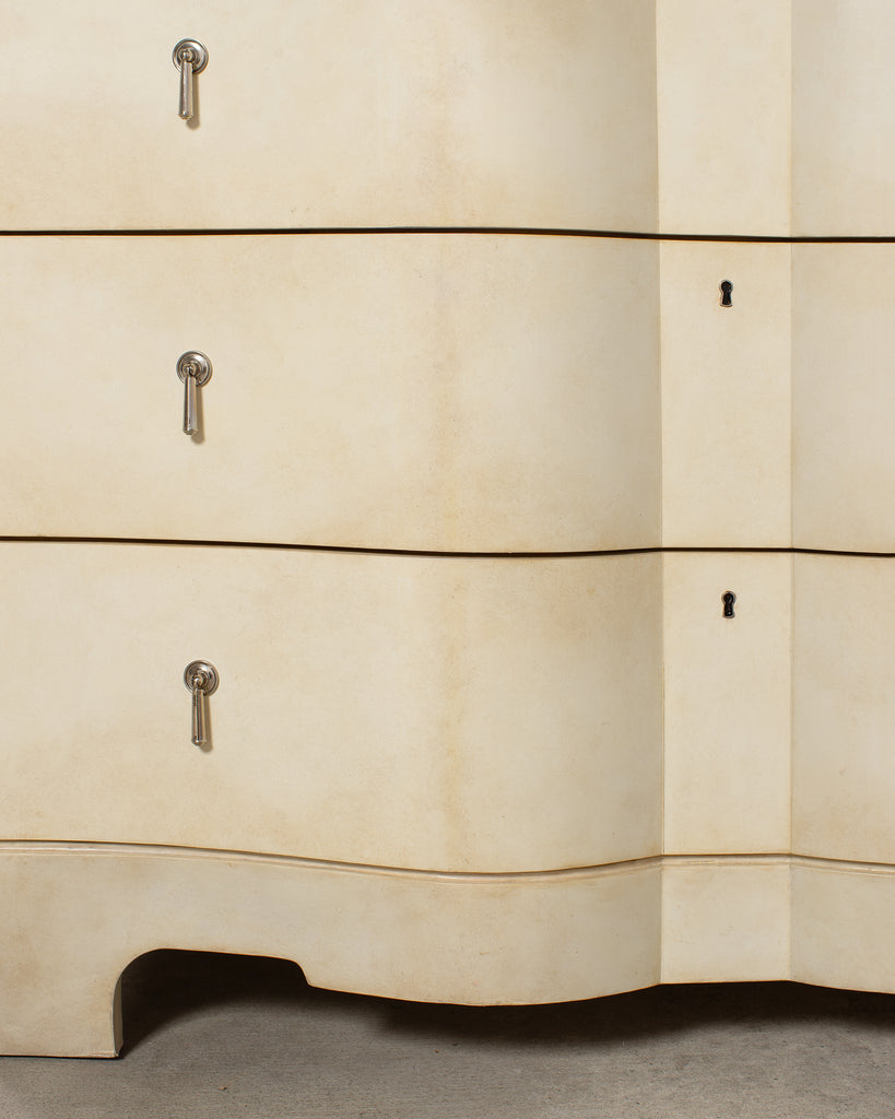 Ralph Lauren Art Deco Style Beauworth Parchment Chest